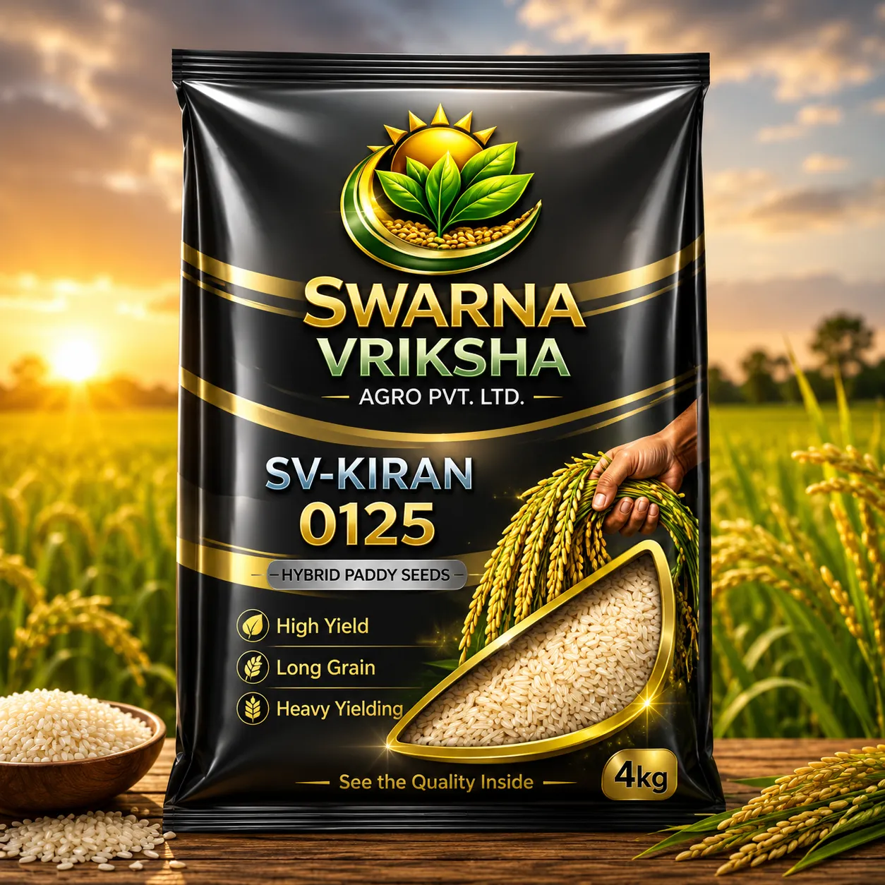 HYBRID PADDY SV-KIRAN 0125